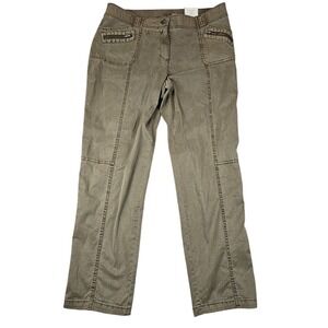 Chico's‎ NWT Women's Casual Cotton Slim Ankle 1.5 Cairo Outdoorsy Coastal Pant